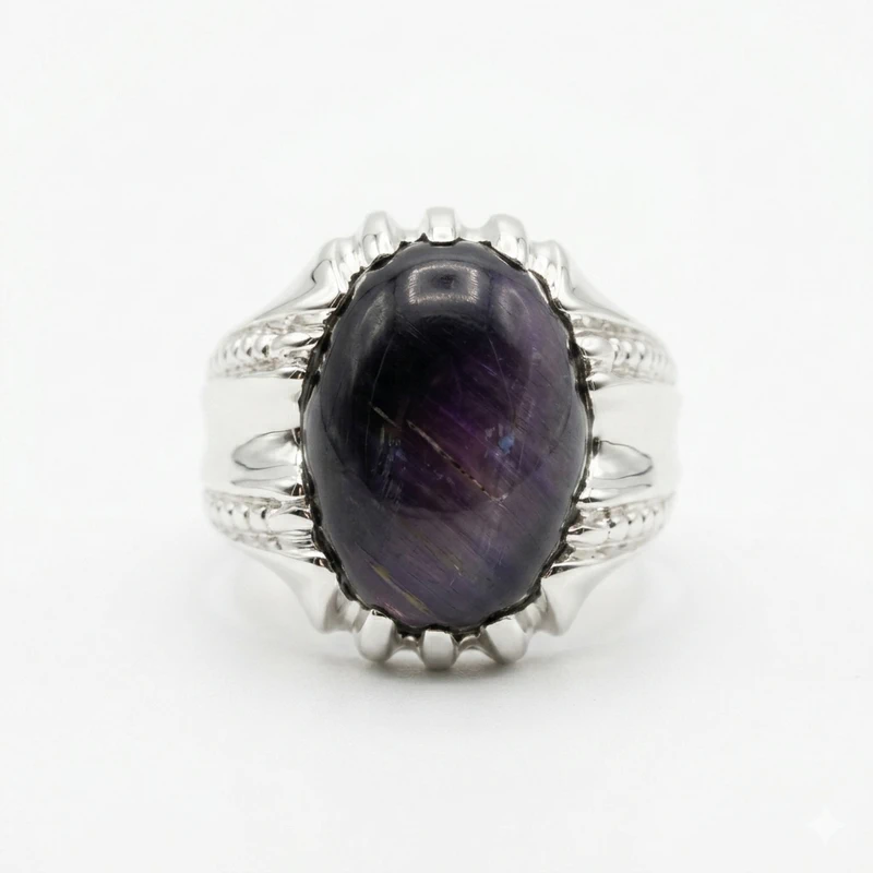 925 silver purple stone statement ring 925 silver purple stone statement ring