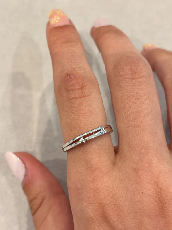 925 silver minimal arrow band ring 925 silver minimal arrow band ring