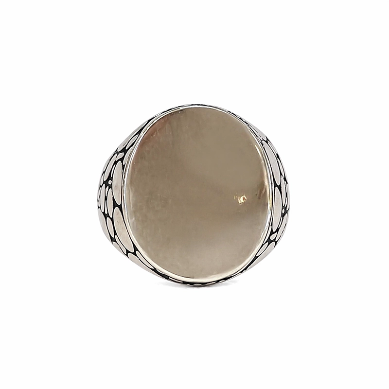 925 silver modern abstract signet ring for men 925 silver modern abstract signet ring for men