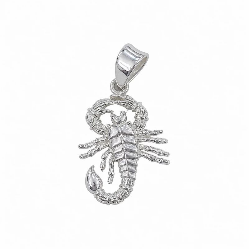 925 silver scorpio pendant 925 silver scorpio pendant