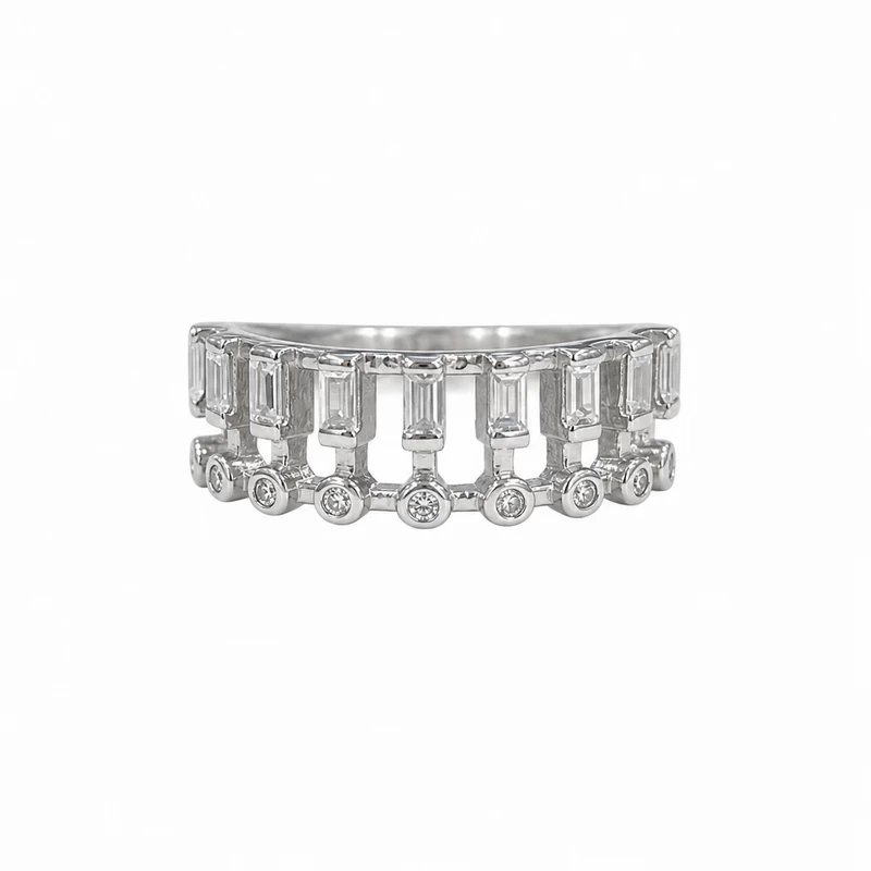 925 silver skyline ring 925 silver skyline ring