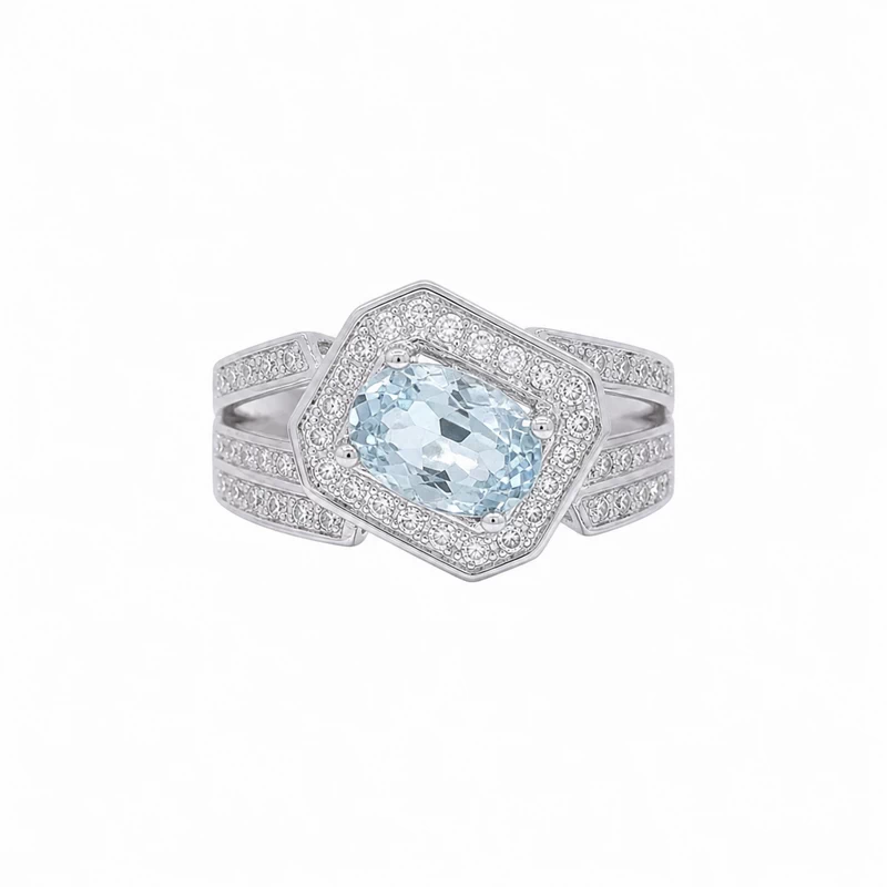 925 silver aquamarine majesty ring 925 silver aquamarine majesty ring