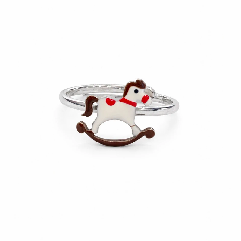 925 silver rocking horse ring 925 silver rocking horse ring