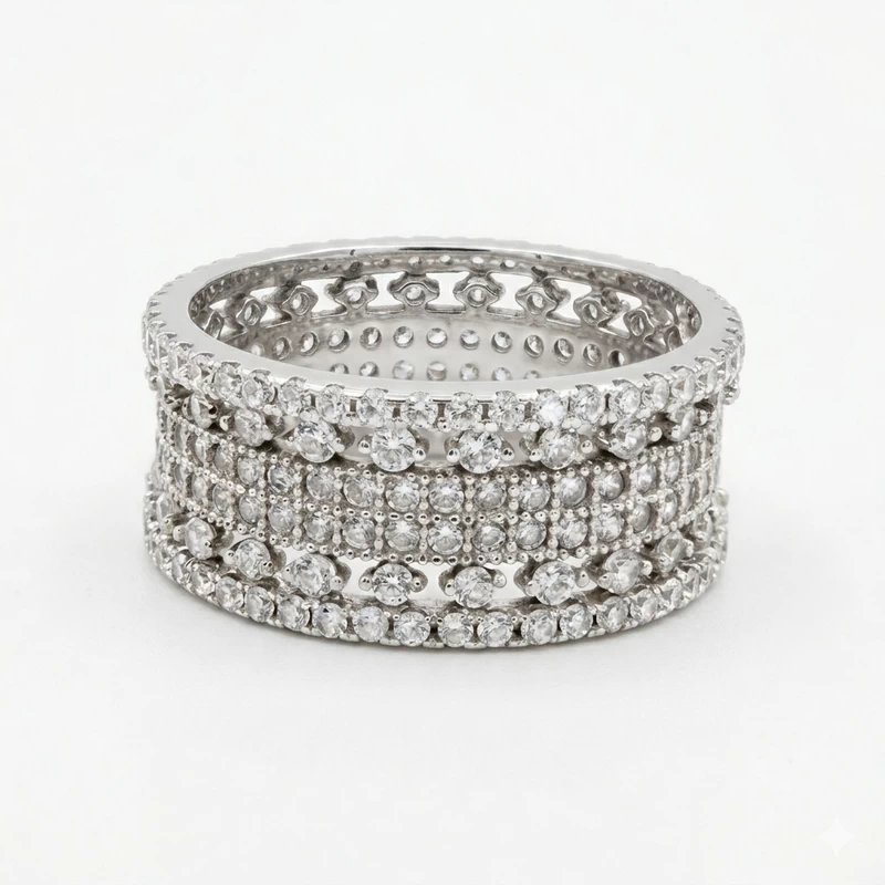 925 silver celestial eternity ring 925 silver celestial eternity ring