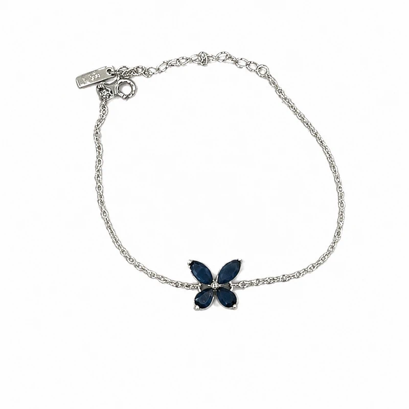925 silver midnight butterfly bracelet 925 silver midnight butterfly bracelet