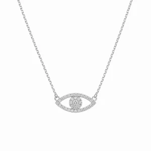 925 silver evil eye necklace