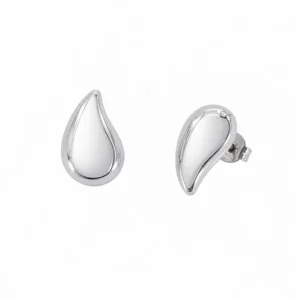 925 silver teardrop stud earrings