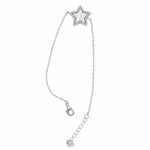 925 silver star bracelet