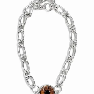 customized iris chain bracelet